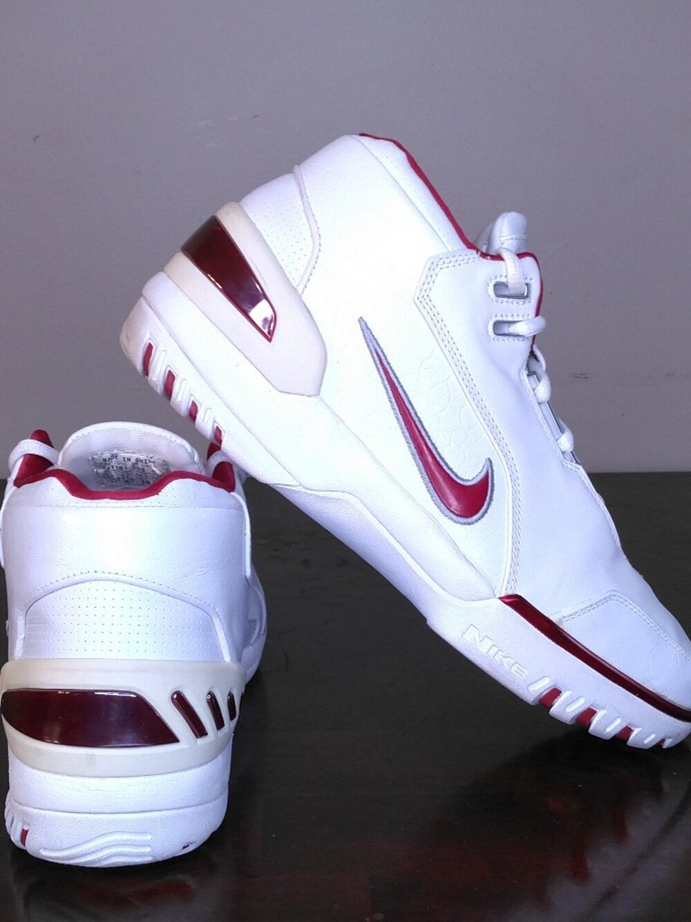 NIKE Air Zoom Generation Shoes Mens SIZE 10.5 LeBron James 308214-161 CAVALIERS